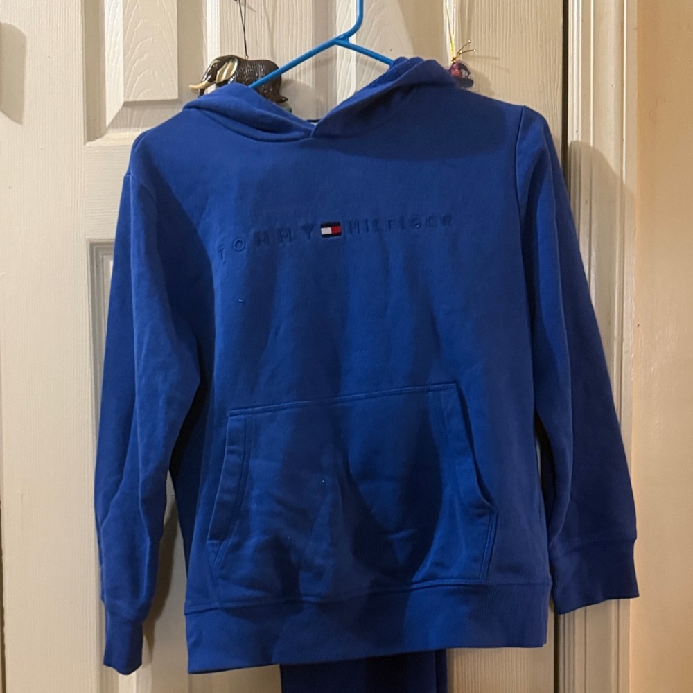 Tommy Hilfiger Kids Royal Blue Hoodie